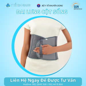 Đai Cơ Bụng Sau Phẫu Thuật SunOrthotech – Hỗ trợ phục hồi, giảm đau hiệu quả – SPBB105
