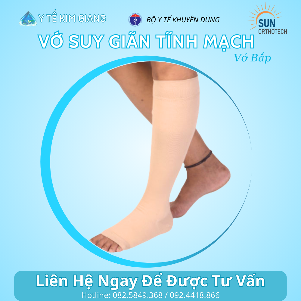 Vớ y khoa giãn tĩnh mạch SunOrthotech – cổ chân/gối/đùi, hở ngón – SPKA507 1 10