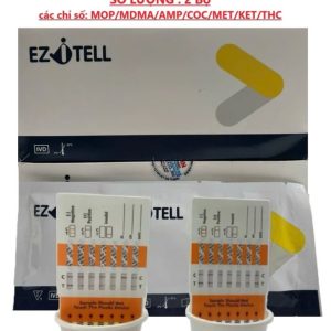 Que test ma túy 7 chân EZiTELL (MOP/MDMA/COC/MET/KET/THC/K2-50) 11 8