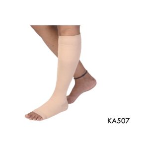 Vớ y khoa giãn tĩnh mạch SunOrthotech – cổ chân/gối/đùi, hở ngón – SPKA507 9 Vericose Stockings Below knee