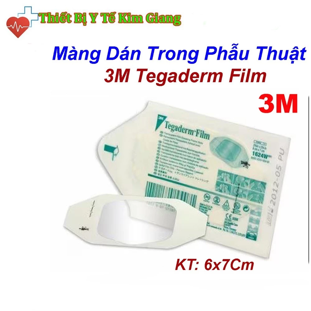 Miếng Dán Vết Thương Vô Trùng Sau Phẫu Thuật 3M Tegaderm Film 6Cmx7Cm 1 vn 11134207 7ra0g m7gf0gnlo0d4a5