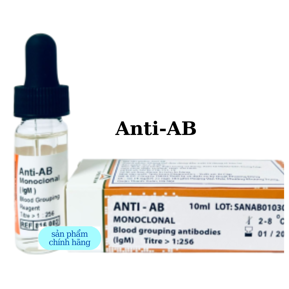 Test Nhóm Máu Anti-A/B/AB/D 10 ml IgM+IgG – Xét Nghiệm ABO & Rh(D) Chính Hãng 8 17 3