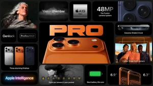 iPhone 17 chính thức ra mắt: Màu cam bùng nổ, chip A19 Pro và camera zoom 8x gây chấn động 2 17 Pro stat