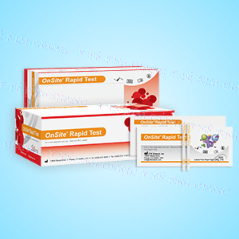 Test viêm gan C CTK OnSite – sàng lọc anti-HCV, mẫu máu, 10–15 phút 2 6 7