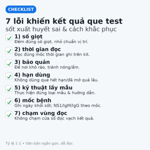 Một vạch hay hai?” 60 giây quyết định — test sốt xuất huyết NovaTrend 3 checklist 7 loi test sxh 1080x1080 1