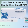 Test Cúm Novatrend Influenza A & Influenza B Rapid Test Cassette - Khay thử xét nghiệm định tính 2 loại cúm A + B Rapid Test Cassette 9 1 2
