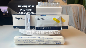 TEST EZITELL Influenza A+B Ngừa Dịch Cúm 2025 - KHAY THỬ XÉT NGHIỆM ĐỊNH TÍNH KHÁNG NGUYÊN VIRUS CÚM A+B 16 1 lg