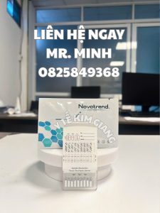 Khay thử xét nghiệm định tính 9 chất gây nghiện trong mẫu nước tiểu Novatrend 2025 - Test Ma Túy 9 Chân An Toàn Tại Nhà 16 2 4