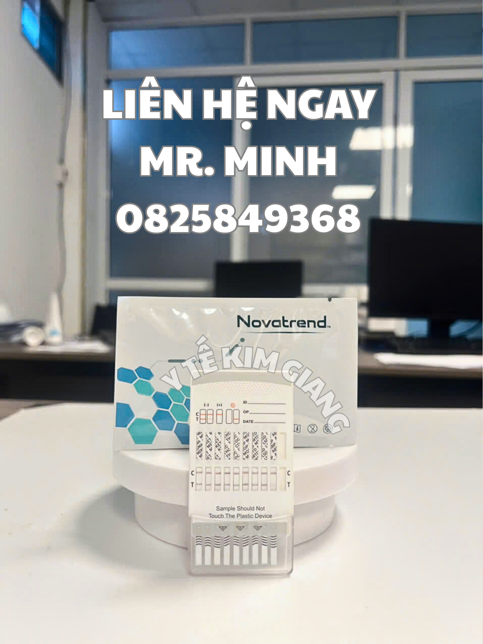 Khay Thử Nhanh Xét Nghiệm Ma Túy - Xét Nghiệm Định Tính 9 Chất Gây Nghiện Novatrend MỚI! 2 2 5