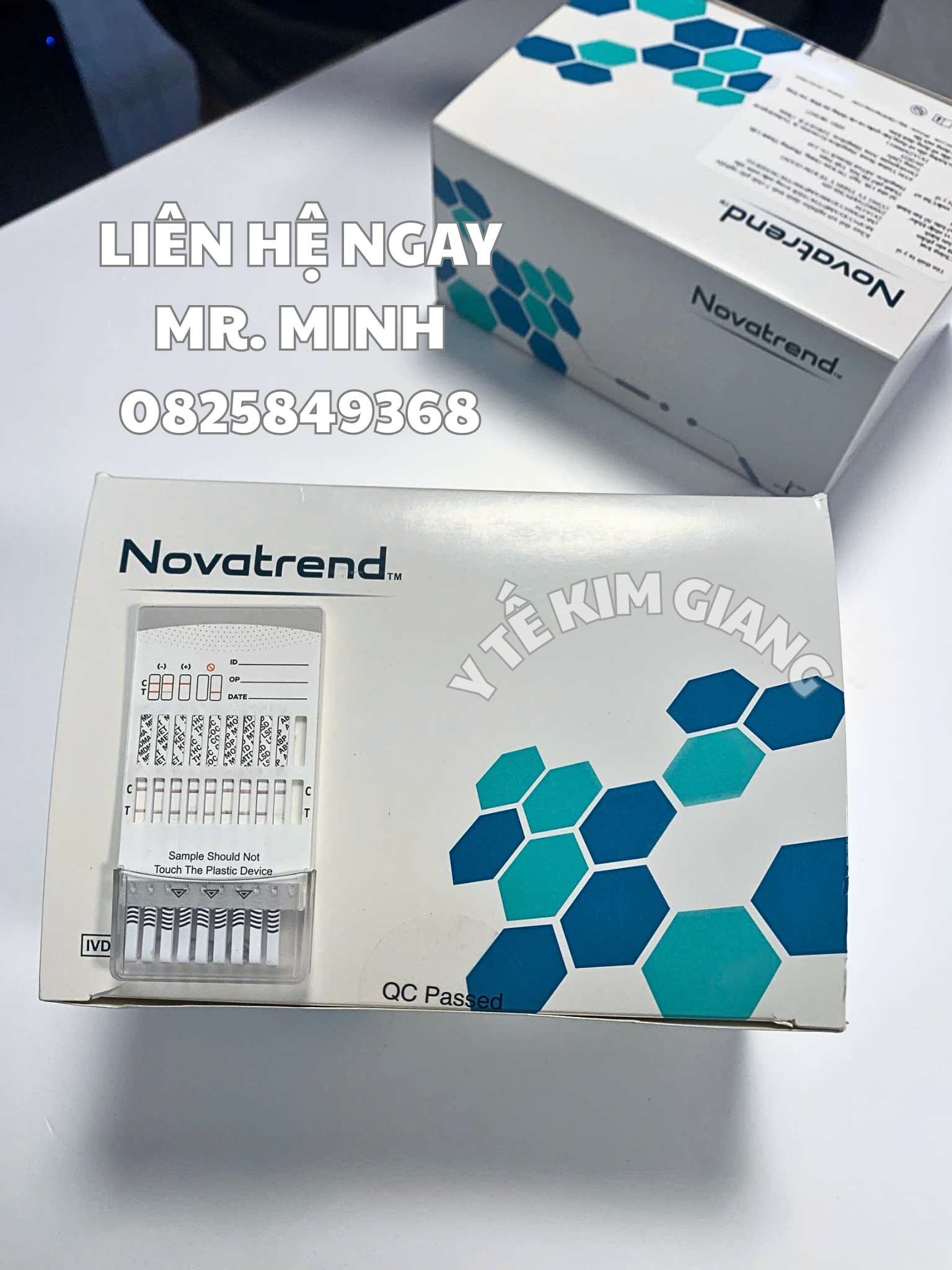 Khay Thử Nhanh Xét Nghiệm Ma Túy - Xét Nghiệm Định Tính 9 Chất Gây Nghiện Novatrend MỚI! 3 5 1