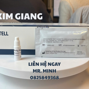 KHAY THỬ XÉT NGHIỆM ĐỊNH TÍNH KHÁNG NGUYÊN BỀ MẶT VIRUS VIÊM GAN B - HBsAg RAPID TEST CASSETTE 8 vgb3