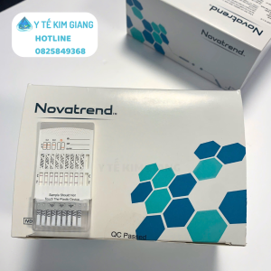 Test Ma Tuý 9 Chân Novatrend - Que xét nghiệm định tính 9 chất gây nghiện lấy mẫu trong nước tiểu 12 test ma tuý 9 chân Novatrend