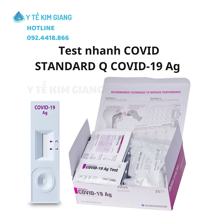 Khay Test Thử COVID Tại Nhà STANDARD Q COVID-19 Ag Home Test - Khay Xét Nghiệm Định Tính COVID Nhanh Chóng 2026 1 ag covid19 3