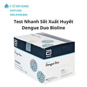 Test sốt xuất huyết 2 trong 1 Bioline™ Dengue Duo - Khay Xét Nghiệm Định Tính Hàn Quốc Chính Hãng Abbott 12 dengue duo 5