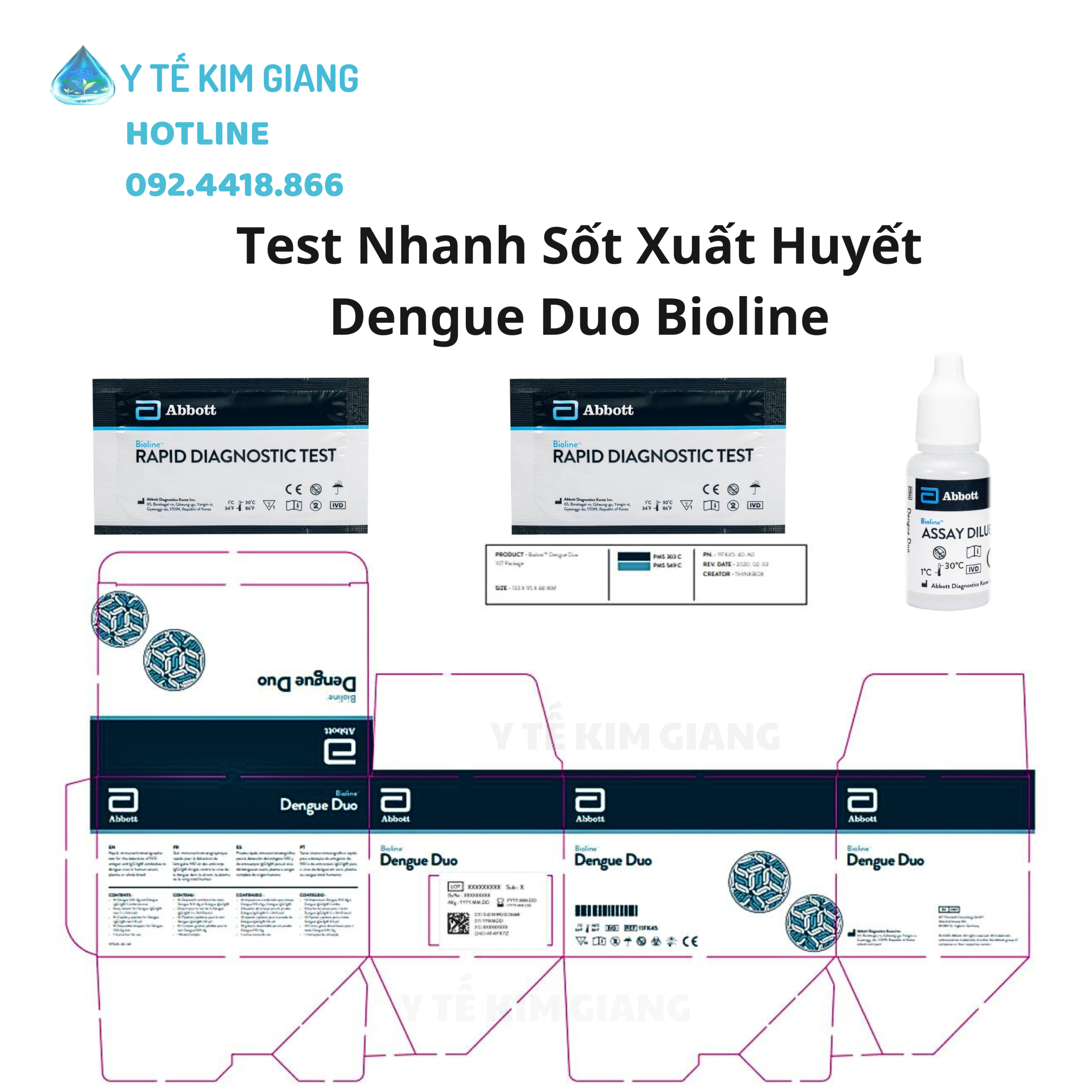 Test sốt xuất huyết 2 trong 1 Bioline™ Dengue Duo - Khay Xét Nghiệm Định Tính Hàn Quốc Chính Hãng Abbott 7 dengue duo 7 scaled