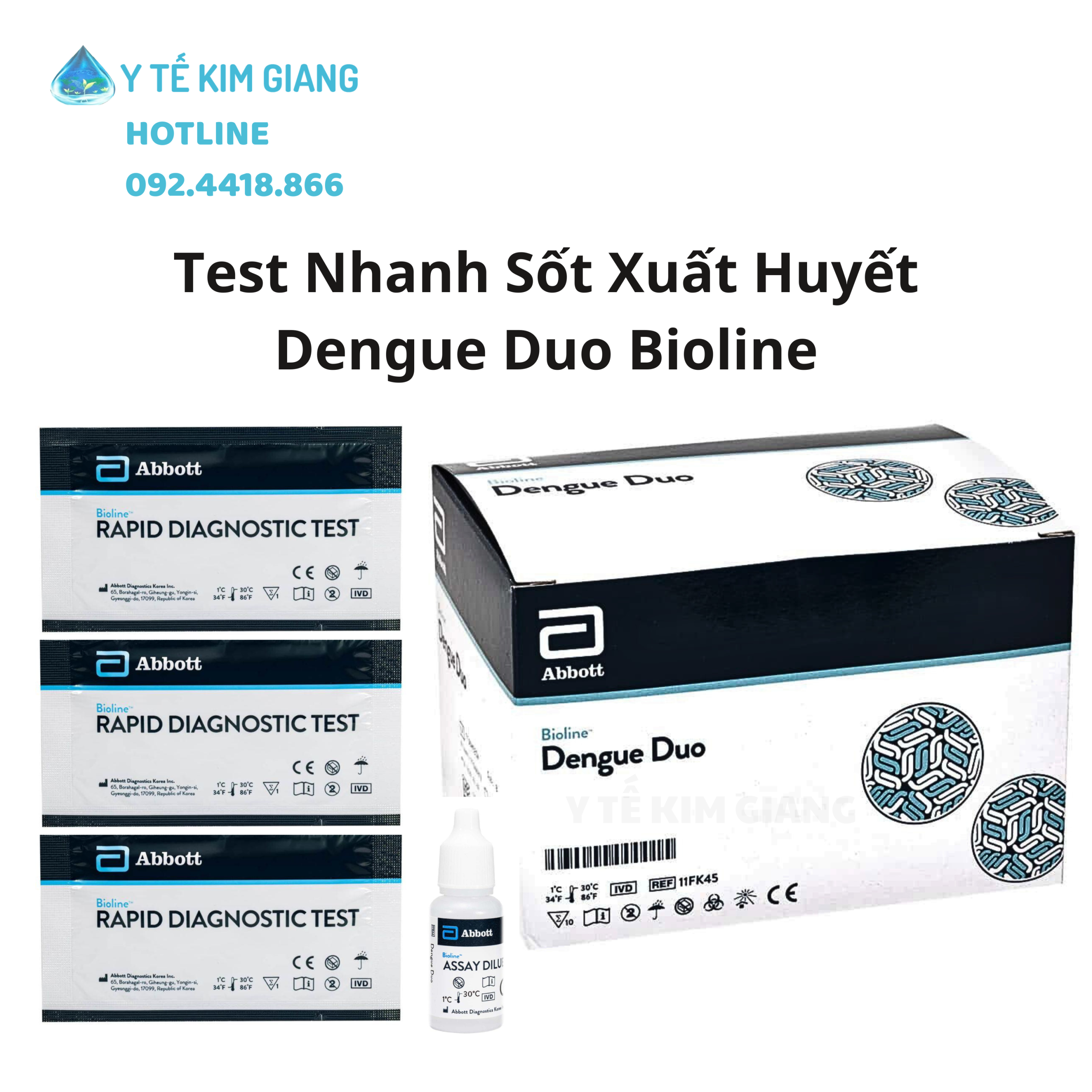 Test sốt xuất huyết 2 trong 1 Bioline™ Dengue Duo - Khay Xét Nghiệm Định Tính Hàn Quốc Chính Hãng Abbott 1 dengue duo scaled
