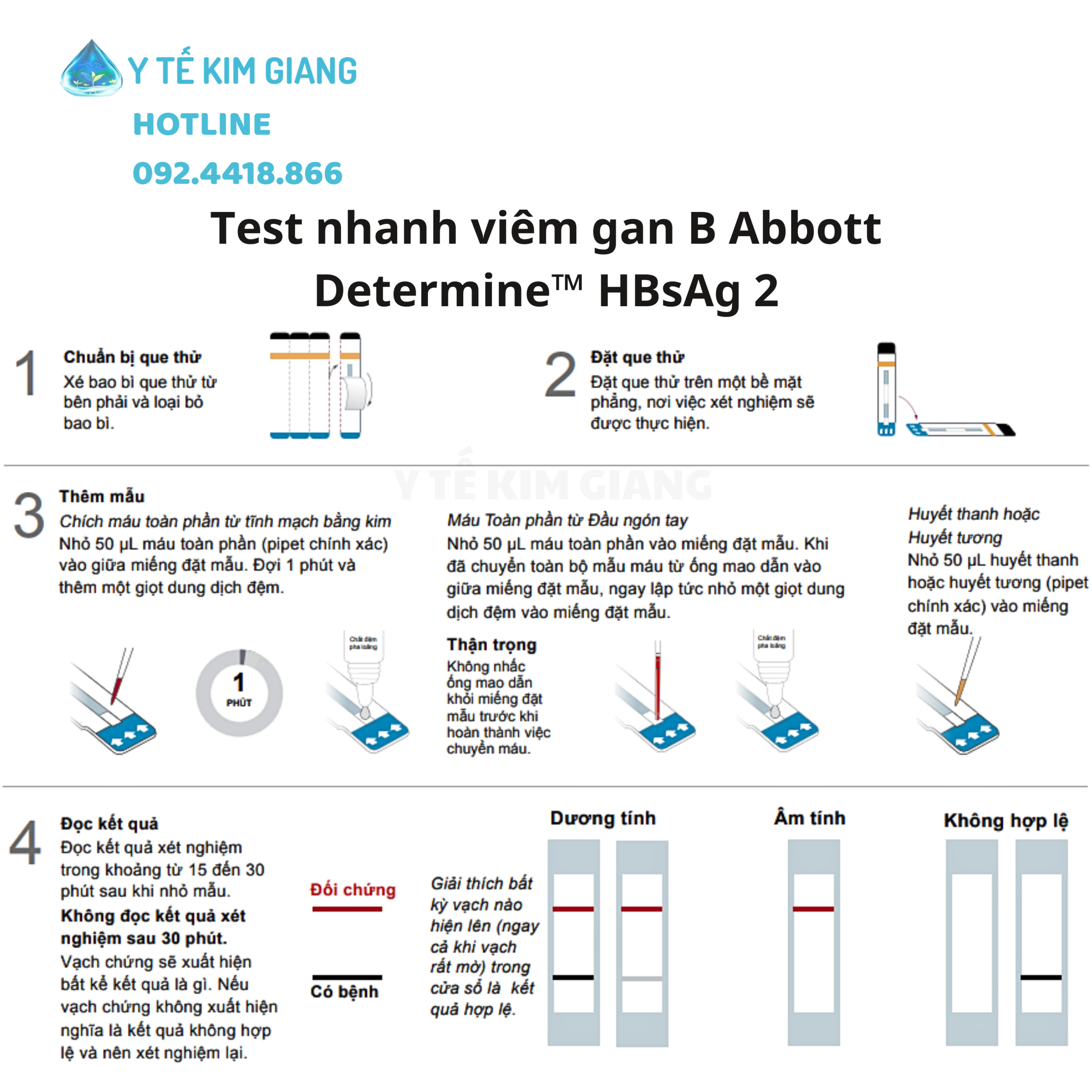 Khay xét nghiệm định tính viêm gan B Abbott - Kiểm tra viêm gan B nhanh & chính xác với test Determine™ HBsAg 2 2 hbsag vgb 2 scaled