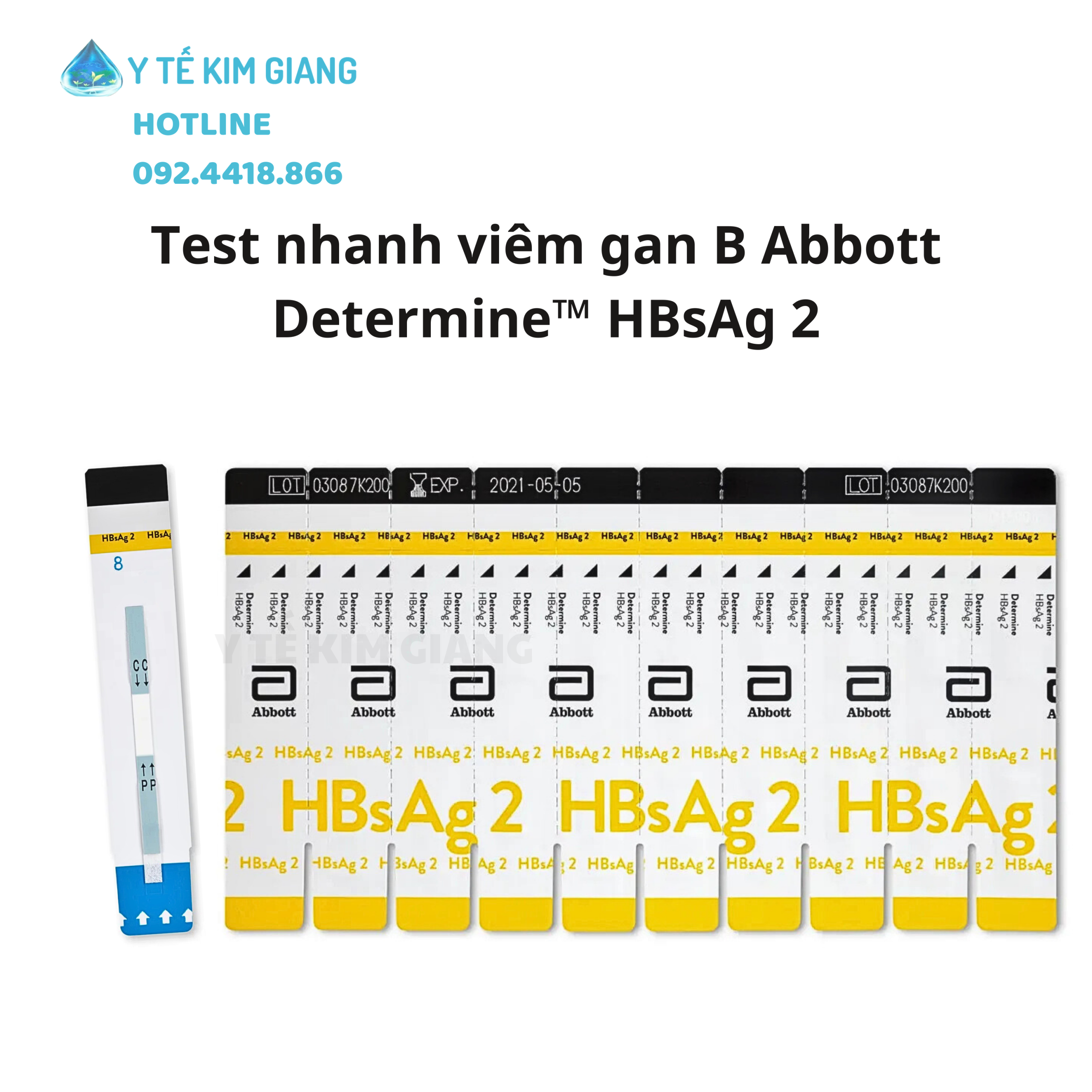 Khay xét nghiệm định tính viêm gan B Abbott - Kiểm tra viêm gan B nhanh & chính xác với test Determine™ HBsAg 2 1 hbsag vgb 5 scaled