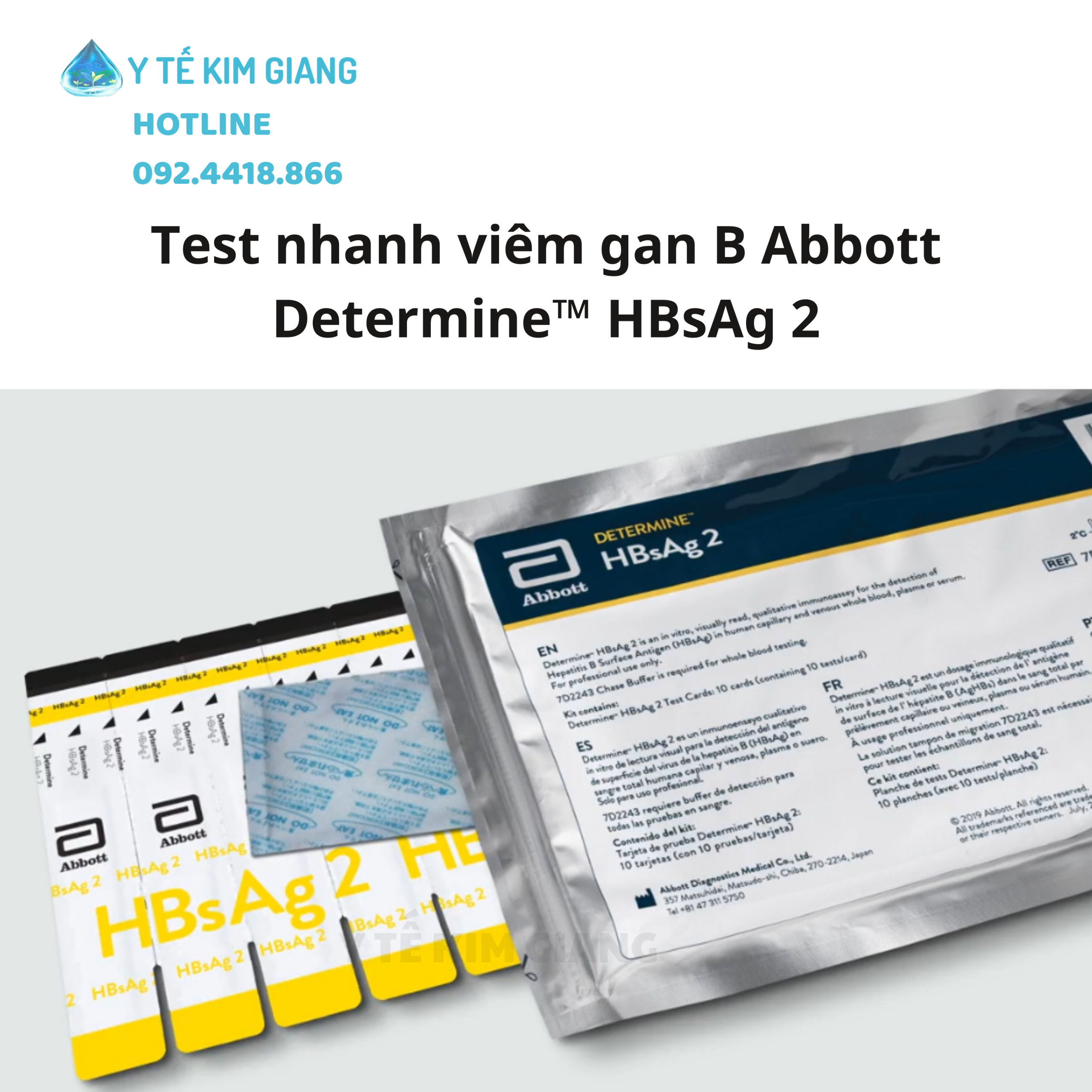 Khay xét nghiệm định tính viêm gan B Abbott - Kiểm tra viêm gan B nhanh & chính xác với test Determine™ HBsAg 2 5 hbsag vgb 6 scaled