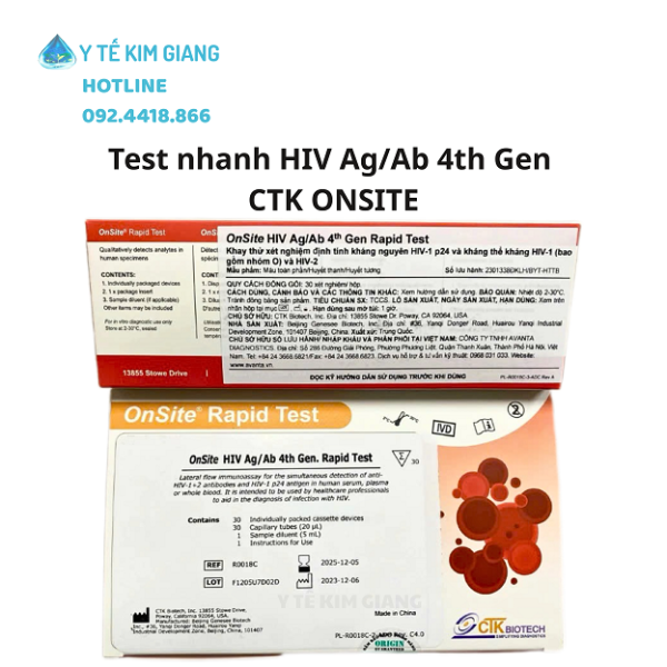 Thử HIV Tại Nhà Có Chính Xác Không? Cách Kiểm Tra An Toàn Trong 15 Phút 1 thử HIV tại nhà