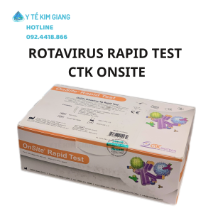 Khay thử xét nghiệm định tính phát hiện kháng nguyên Virus Rota [Mã R0194C] - Test Rota CTK OnSite