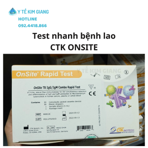 Bệnh lao phổi do tác nhân nào gây ra? Cảnh báo dịch lao tại Malaysia và giải pháp sàng lọc bằng que test nhanh lao CTK OnSite 3 lao igg igm 4