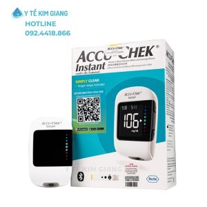 Máy đo đường huyết tại nhà Accu-Chek Instant Test Đường Huyết Chính Xác 12 accuchek instant
