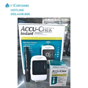 Máy đo đường huyết tại nhà Accu-Chek Instant Test Đường Huyết Chính Xác 15 Máy đo đường huyết tại nhà AccuChek Instant