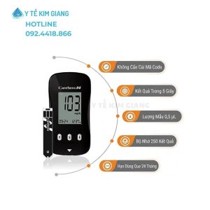Máy đo đường huyết CareSens N chính hãng đo nhanh chính xác tại nhà kết quả SAU 5 GIÂY 11 may caresens N 4