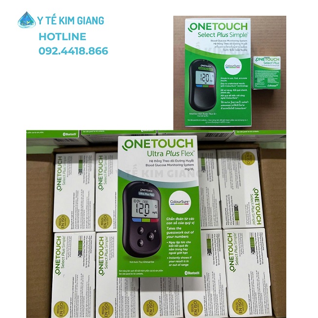 Máy Đo Đường Huyết OneTouch Select Simple Plus Chính Xác, Dễ Dùng 2 may one touch select 4