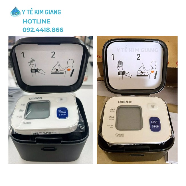 Máy Đo Huyết Áp Đeo Tay Omron HEM-6161 Chính Hãng Đo Chính Xác, Dễ Sử Dụng 4 omron hem6161 3