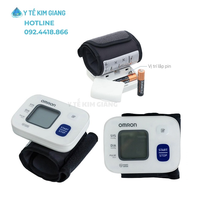 Máy Đo Huyết Áp Đeo Tay Omron HEM-6161 Chính Hãng Đo Chính Xác, Dễ Sử Dụng 1 omron hem6161
