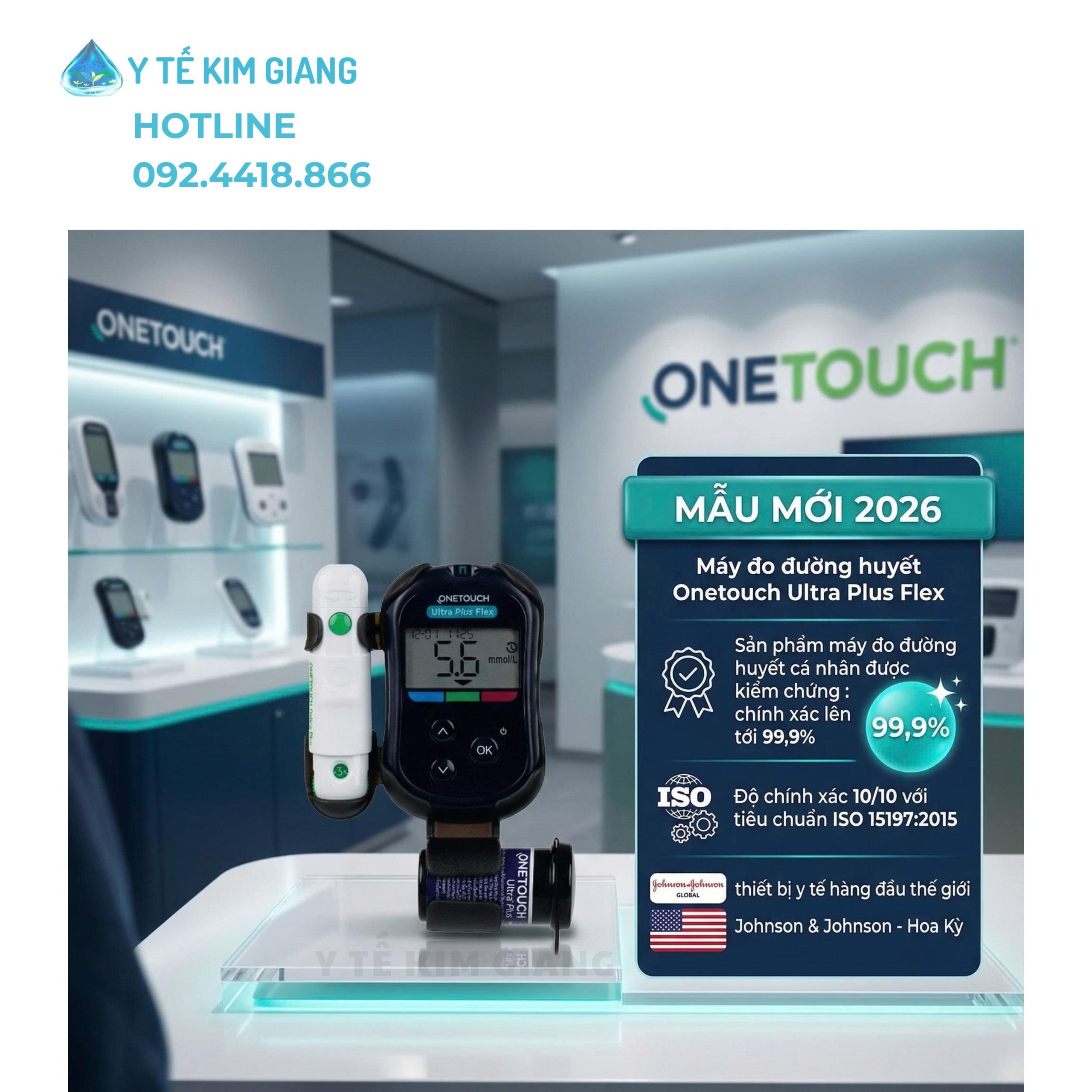 Máy đo đường huyết OneTouch Ultra Plus Flex – Máy theo dõi đường huyết chính xác tại nhà 2 one touch ultra scaled