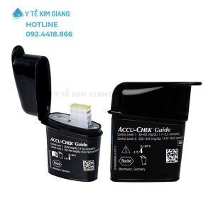 Que thử đường huyết Accu-Chek Guide chính hãng kiểm tra nhanh 10 que accu guide 2