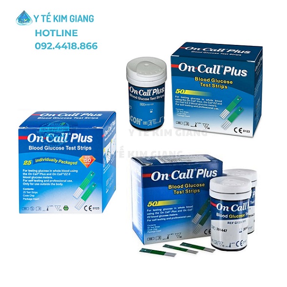 Que thử đường huyết On Call Plus – Đo nhanh chính xác, tiện theo dõi đường huyết tại nhà 1 que oncall 2