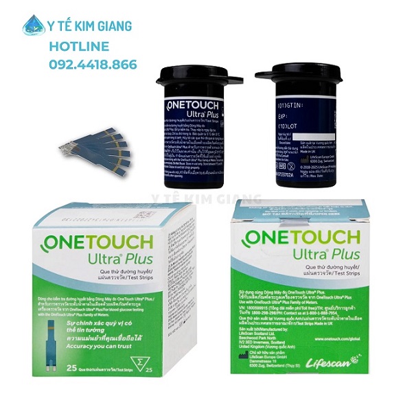 Que thử đường huyết OneTouch Ultra Plus Flex chính hãng – Kiểm tra đường huyết nhanh, chính xác tại nhà 1 que one touch ultra plus 2