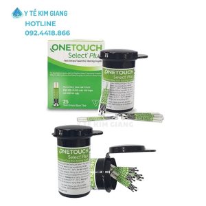 Que thử đường huyết OneTouch Select Plus dễ sử dụng tại nhà 10 que simple one touch ultra plus 2