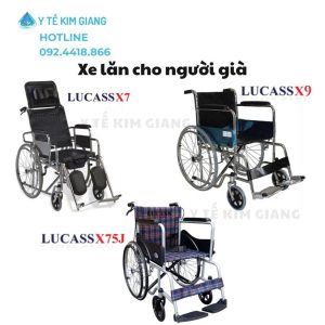 Xe Lăn Cho Người Già Lucass Chính Hãng – Hỗ Trợ Di Chuyển An Toàn, Tiện Lợi Mỗi Ngày