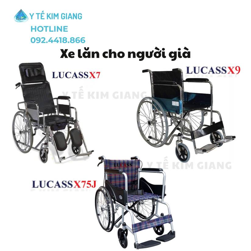 Xe Lăn Cho Người Già Lucass Chính Hãng – Hỗ Trợ Di Chuyển An Toàn, Tiện Lợi Mỗi Ngày 1 1xe lan tong hop 4
