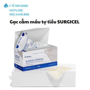 Gạc cầm máu tự tiêu Surgicel Original W1912 Ethicon - Vật liệu cầm máu tự tiêu xuất xứ Thuỵ Sĩ 11 kg surgicel gac cam mau 3