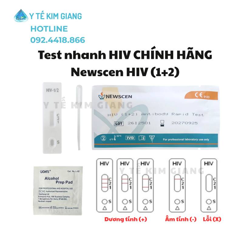 Test Nhanh HIV Newscen - Kiểm Soát Nguy Cơ Chủ Động Với Khay Test Nhanh HIV Newscen Tại Nhà 2 newscen HIV 12 4