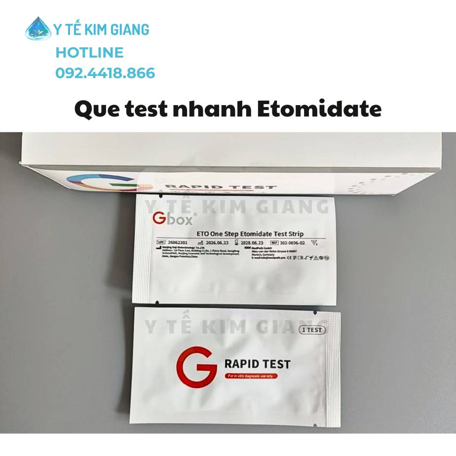 Kit Test Etomidate Kiểm Tra Thuốc Lá Điện Tử Chuẩn IVD, Trả Kết Quả Nhanh Chỉ Sau 5 Phút 4 test eto gbox 3