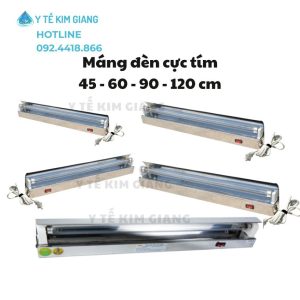 Đèn UV Khử Khuẩn Không Khí (Máng Đèn + Bóng Đèn) 45cm, 60cm, 90cm, 120cm An Toàn Và Hiệu Quả