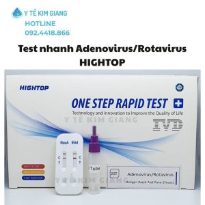 Khay Test Adenovirus Rotavirus: 7 Dấu Hiệu Cảnh Báo Trẻ Có Thể Nhiễm Virus Đường Ruột Trong Thời Điểm Giao Mùa 5 1rota adeno hightop