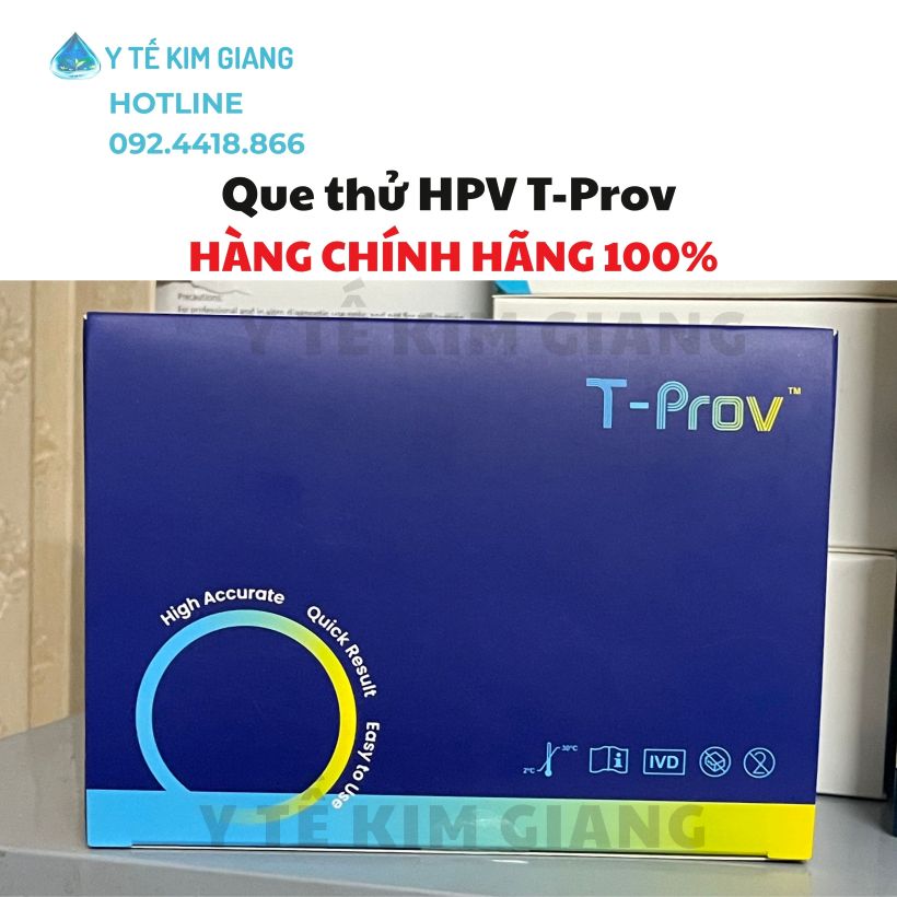 Test HPV tại nhà T-Prov – One Step HPV Antigen Test 20 Test 1 HPV TPROV 2