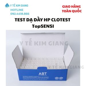 Test dạ dày TopSENSI HP Clotest – Thuốc thử phát hiện Helicobacter pylori 4 HP topsensi