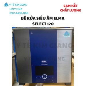 Bể tẩy rửa siêu âm Elma MODEL Select 120 ĐỨC – Dung Tích 12.9L! Hiệu Quả Làm Sạch Sâu! 4 be rua sieu am elma kg 2