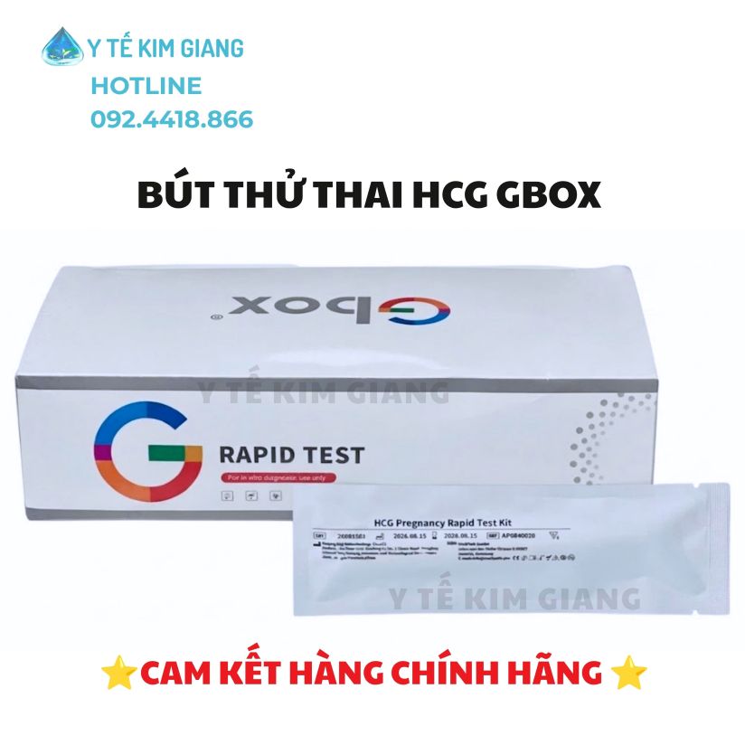 Bút thử thai HCG Gbox: Cẩm nang sử dụng bút thử thai nhanh gọn - 7 điều bạn CẦN BIẾT 1 but thu thai hcg gbox 2