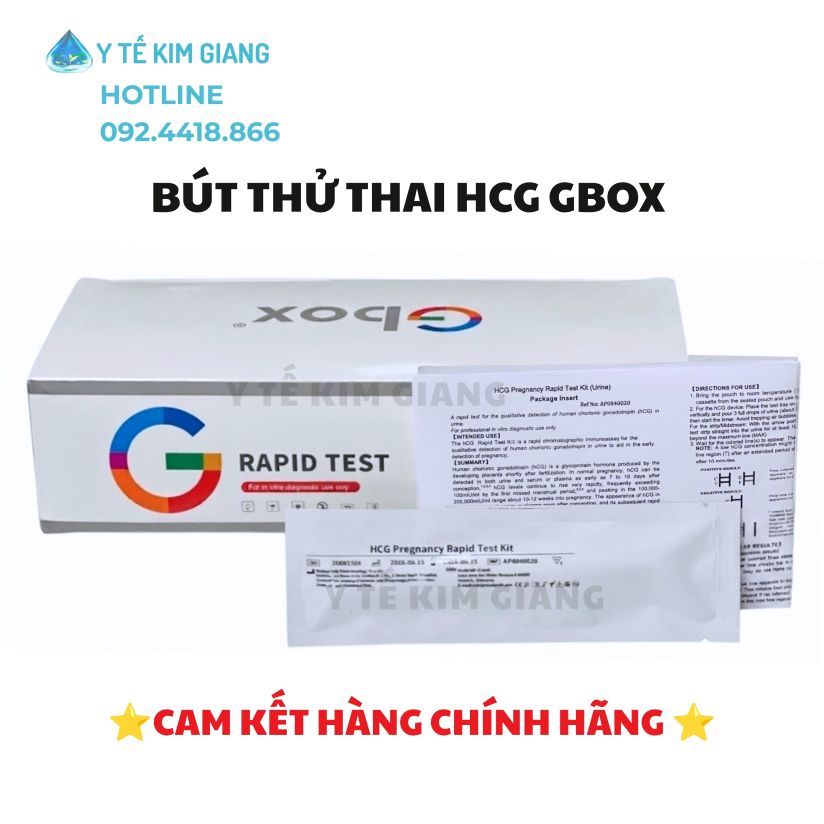 Bút thử thai HCG Gbox: Cẩm nang sử dụng bút thử thai nhanh gọn - 7 điều bạn CẦN BIẾT 4 but thu thai hcg gbox 3