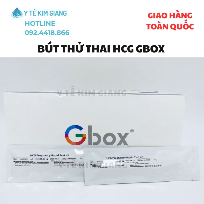 Bút thử thai HCG Gbox: Cẩm nang sử dụng bút thử thai nhanh gọn - 7 điều bạn CẦN BIẾT 2 but thu thai hcg